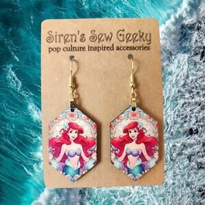 Ariel Little Mermaid Disney Earrings